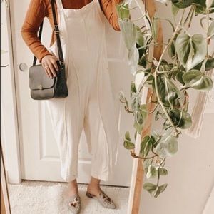Urban Outfitter Jumpsuit white
